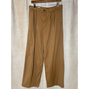 Levi’s Premium Wide Leg Khaki Pants 30x30 Cotton Lyocell
